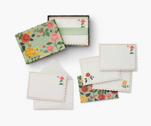 Load image into Gallery viewer, Roses Stationery Set
