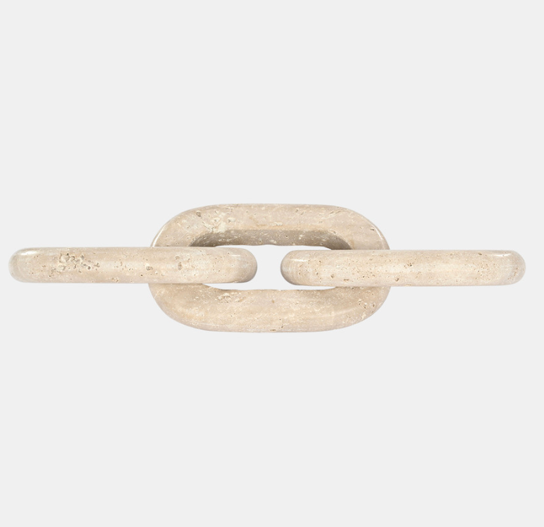 Travertine Link Chain