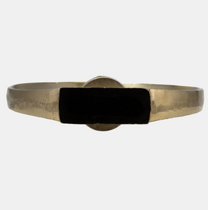 Gold Ring Candle Holders