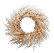 Load image into Gallery viewer, 36&quot; Pampas Grass Wreath
