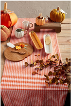 Load image into Gallery viewer, Marble Wood Pumpkin Serving Board

