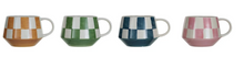 Load image into Gallery viewer, Check Stoneware Mug
