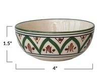 Load image into Gallery viewer, Hand-Painted Stoneware Bowl
