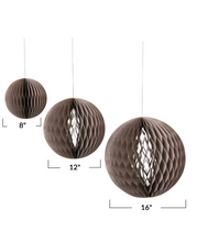 Load image into Gallery viewer, Paper Folding Honeycomb Ornaments - Set of 3

