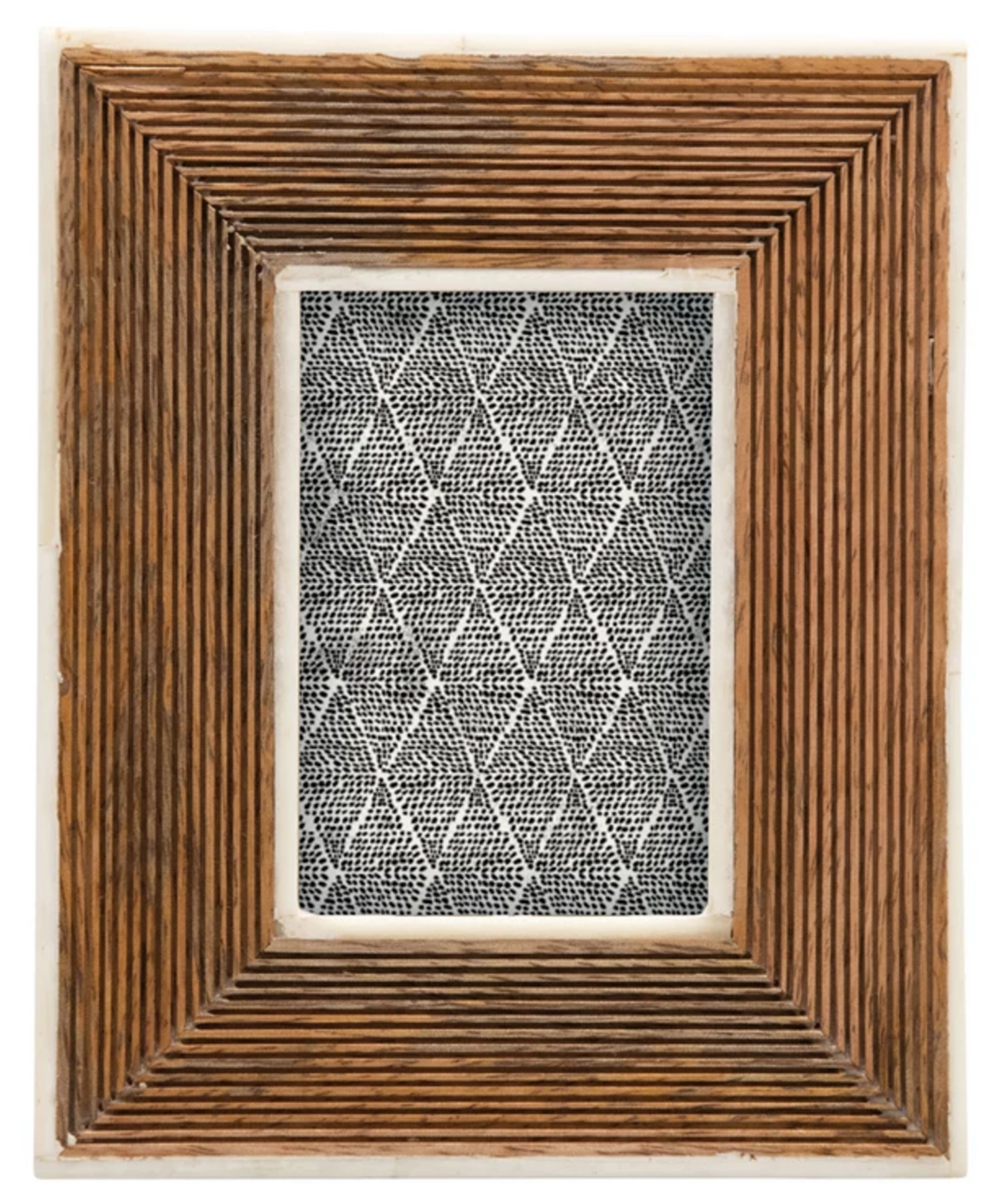 Mango Wood & Bone Frame