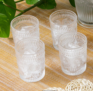 Vintage Inspired Drinking Glasses