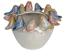 Load image into Gallery viewer, Bird Stoneware Planter
