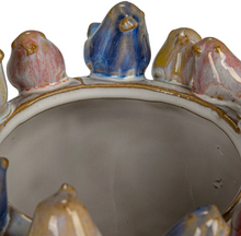 Load image into Gallery viewer, Bird Stoneware Planter
