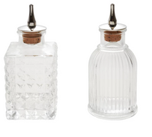 Load image into Gallery viewer, Pressed Glass Bitters Bottle
