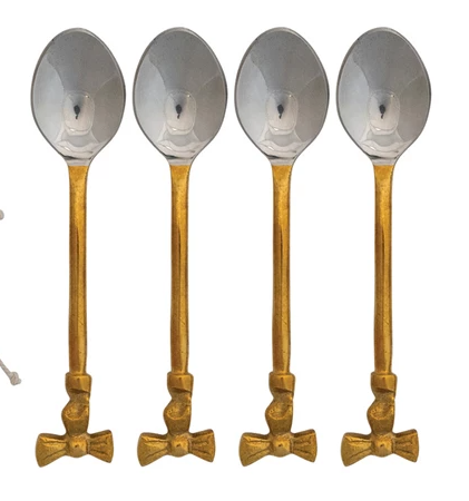 Gold Bow Spoon