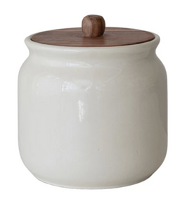 Stoneware Canister