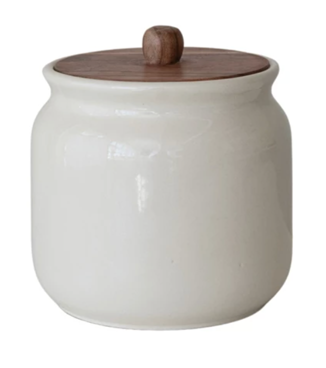 Stoneware Canister