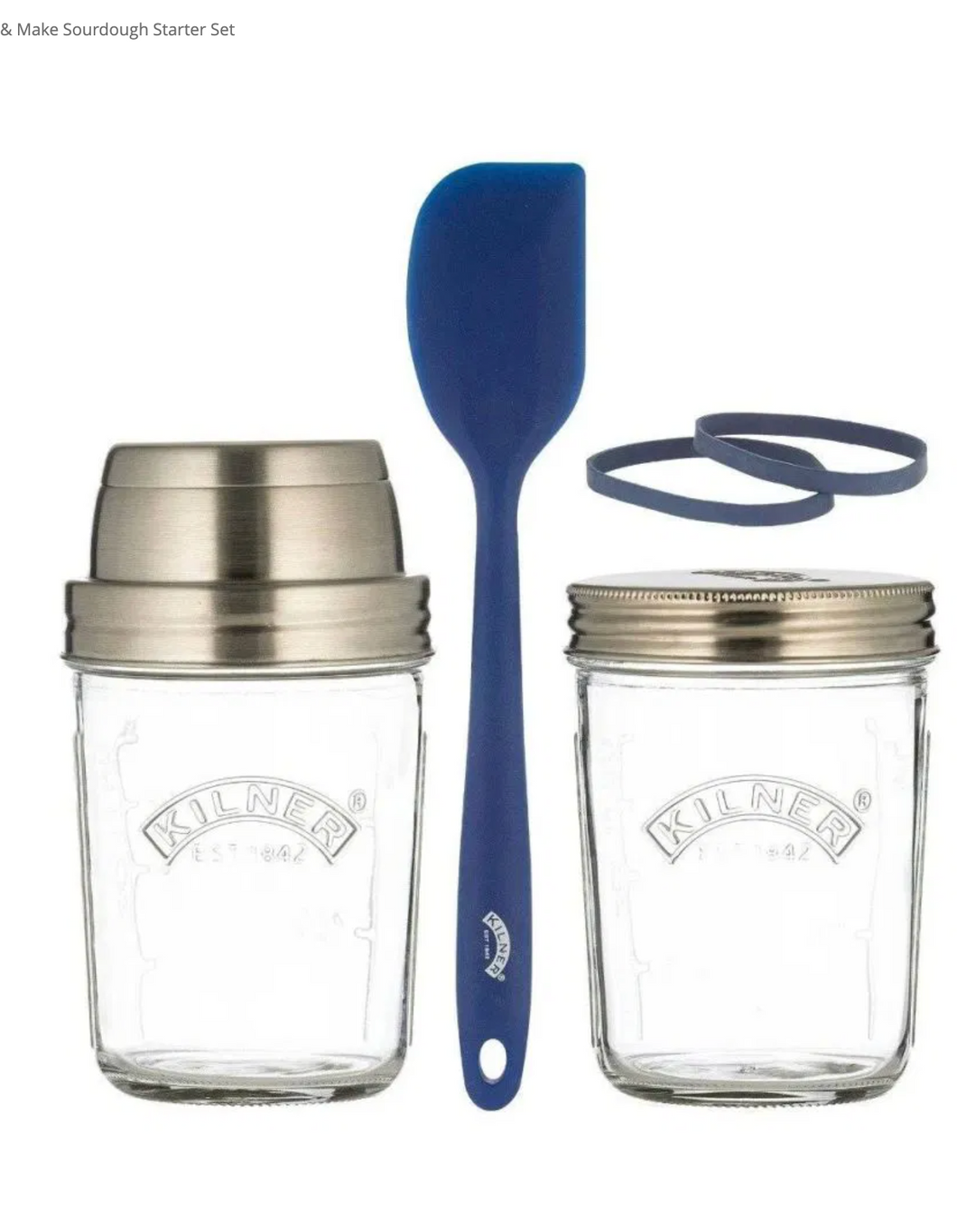 Glass Sourdough Starter Set