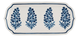Blue Floral Everything Dish