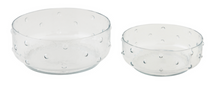 Load image into Gallery viewer, Hobnail Glass Salad Bowl
