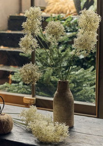 Artificial Allium Bunch, Cream