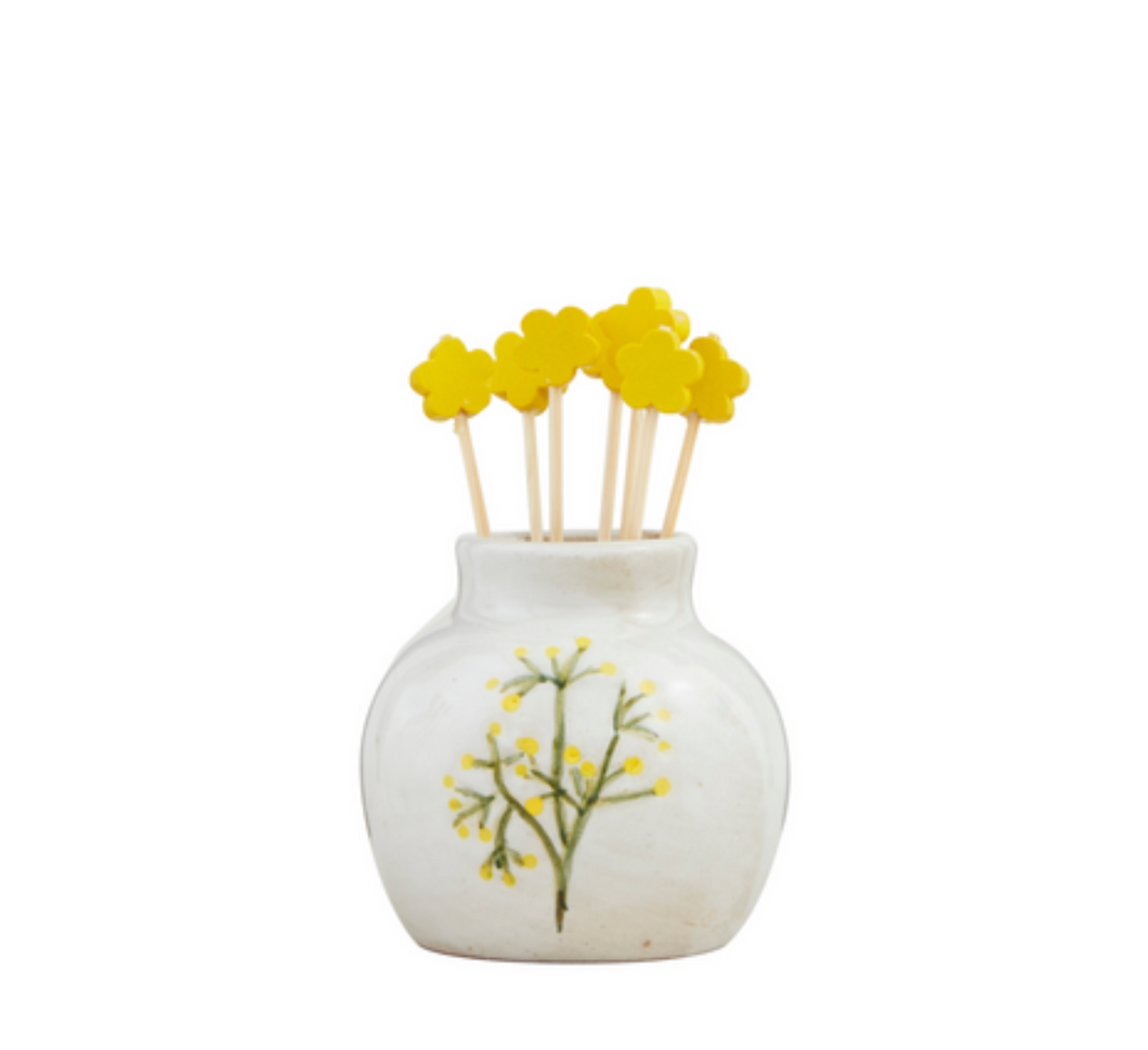 Flower Toothpick Caddy