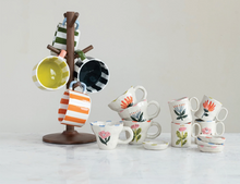 Load image into Gallery viewer, Stoneware Striped Mug
