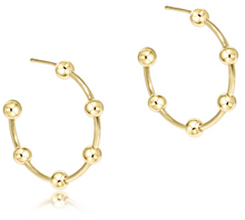 Load image into Gallery viewer, Beaded Simplicity Gold 4mm Earring (2 Sizes)
