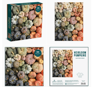 Heirloom Pumpkins 1000 Piece Puzzle