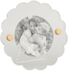 Scallop Acrylic Frame