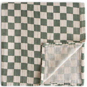 Organic Cotton Muslin Swaddle Blanket