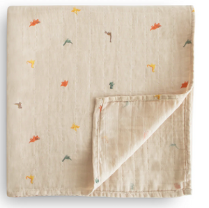 Organic Cotton Muslin Swaddle Blanket