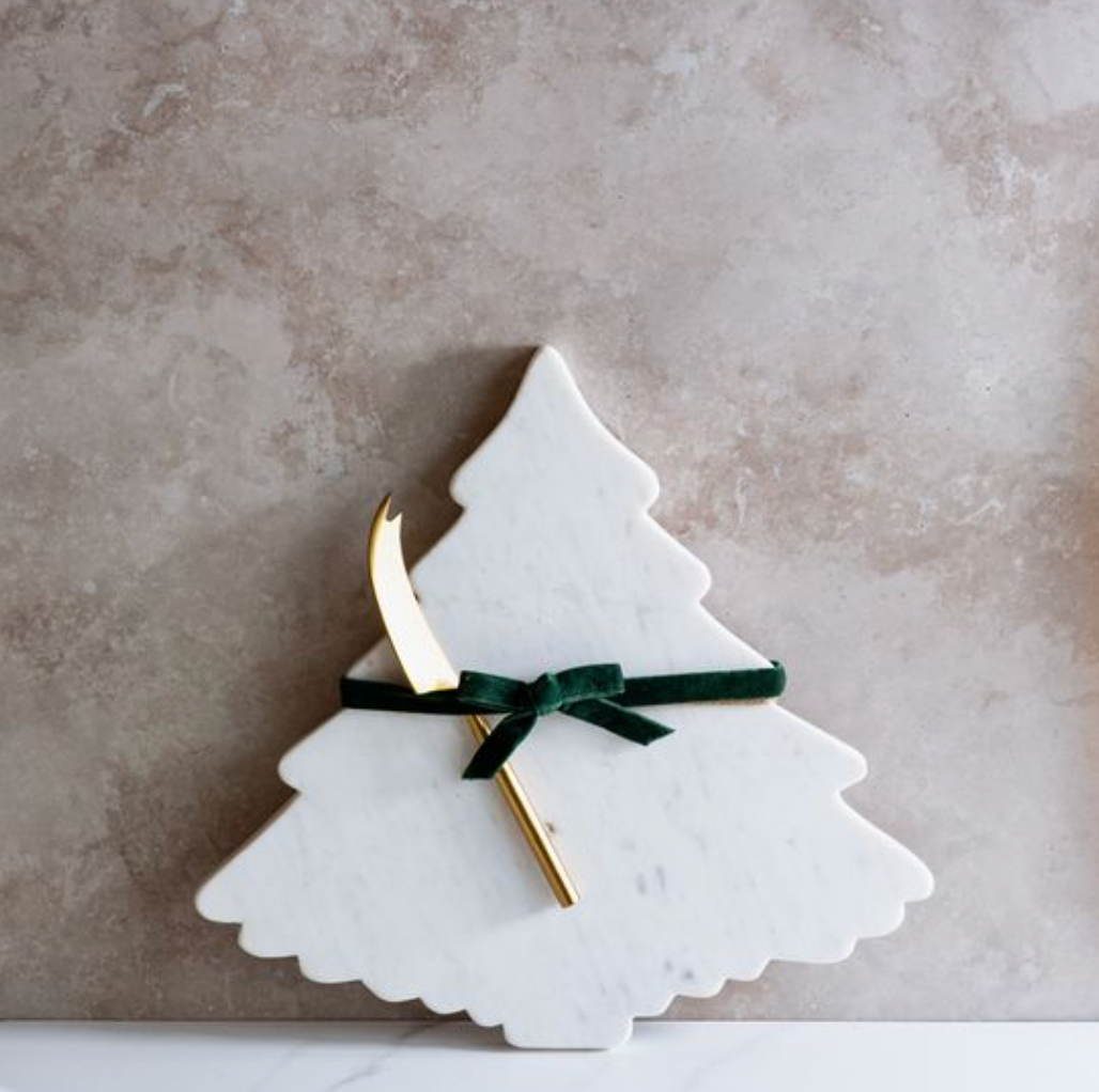 Marble Tree Serving Board