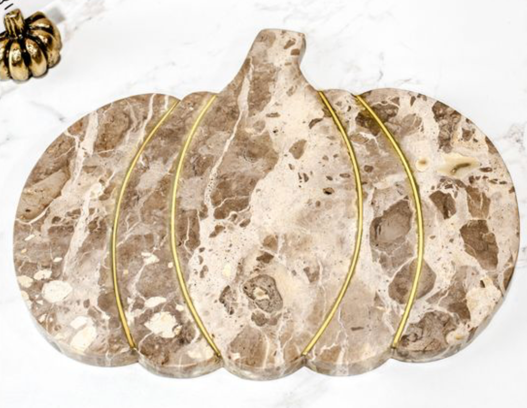 Marble Pumpkin Board