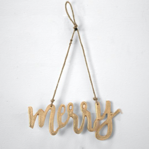 "Merry" Sign