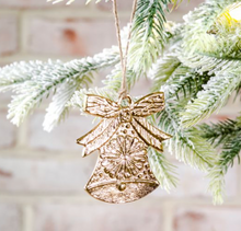 Load image into Gallery viewer, Gold Holiday Ornament
