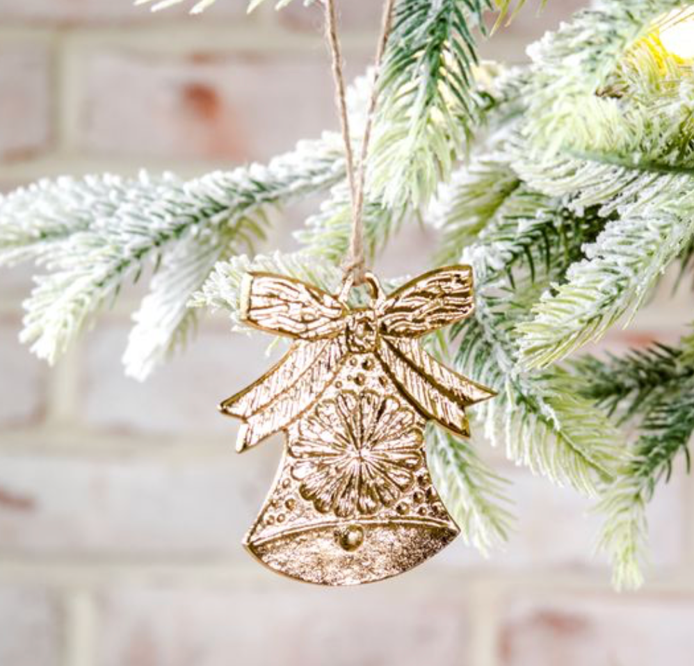 Gold Holiday Ornament
