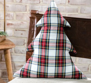 Tartan Tree Pillow