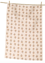Load image into Gallery viewer, Mustard Block Tea Towel

