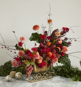 Vintage Sleigh Planter