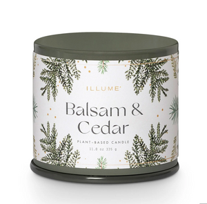 Balsam + Cedar Large Tin