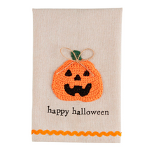 Load image into Gallery viewer, Halloween Crochet Towel
