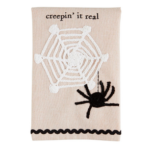 Halloween Crochet Towel