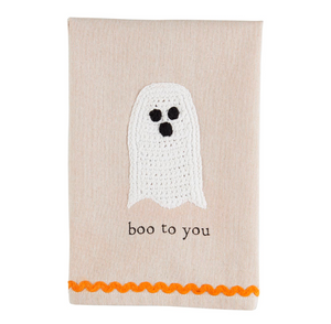 Halloween Crochet Towel
