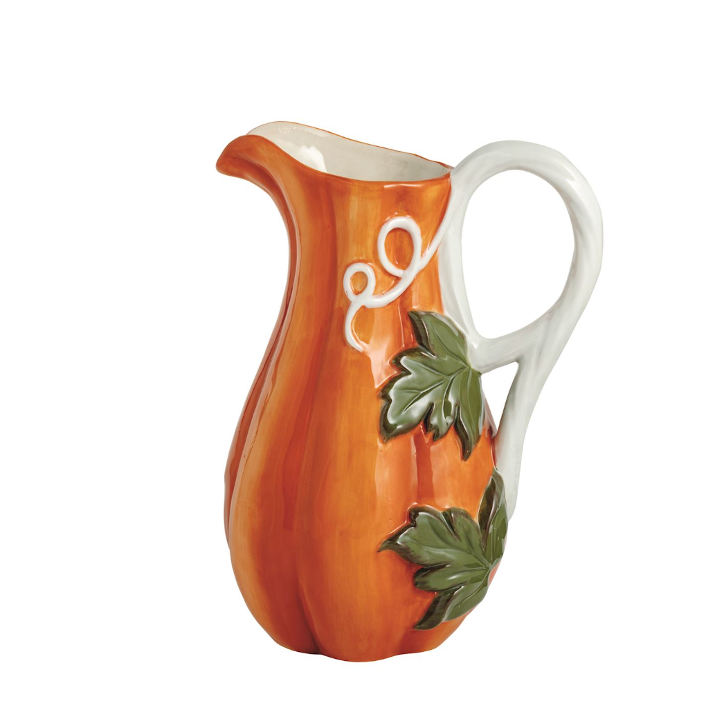 Stoneware Gourd Pitcher