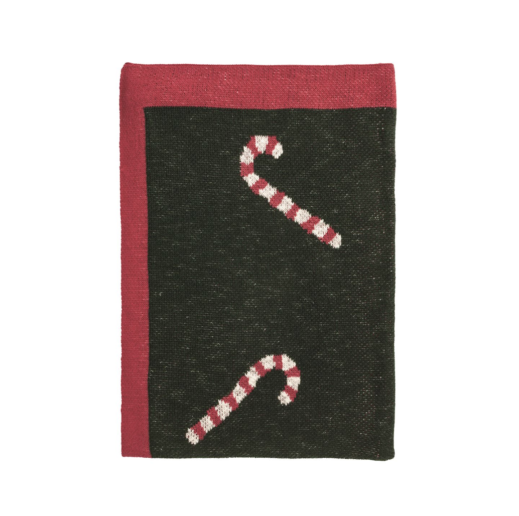 Holiday Knit Throw Blanket