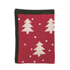 Holiday Knit Throw Blanket