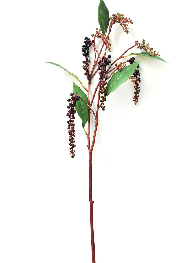 Poke Berry Stem