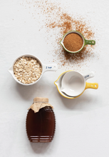 Load image into Gallery viewer, Hand-Painted Stoneware Measuring Cups
