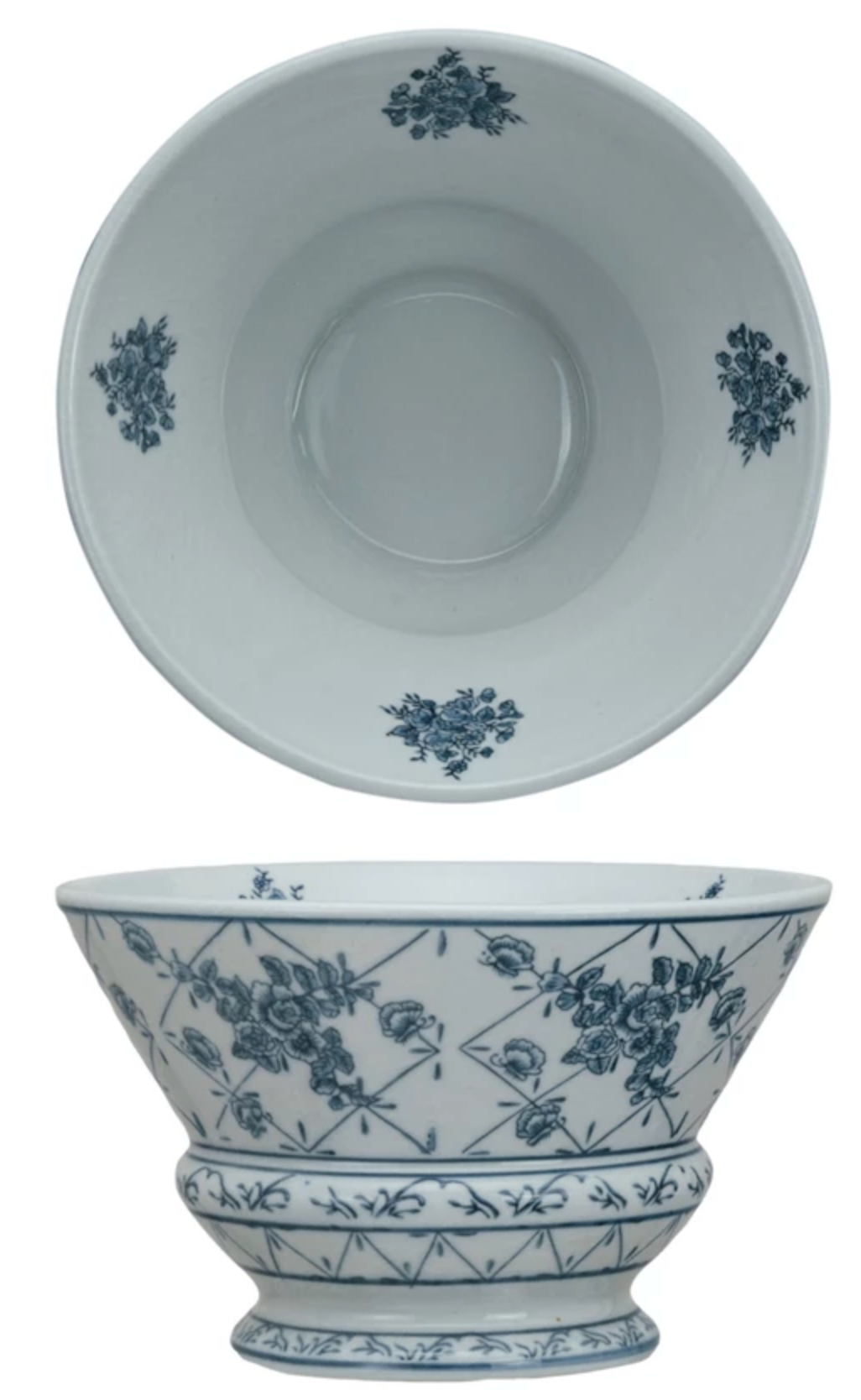 Hand-Painted Vintage Bowl