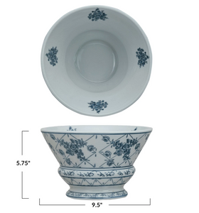 Hand-Painted Vintage Bowl