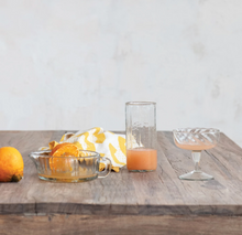 Load image into Gallery viewer, Twisted Stemmed Coupe Glass
