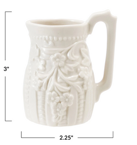 Stoneware Vintage Creamer