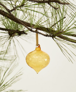 Etched Bauble Ornament