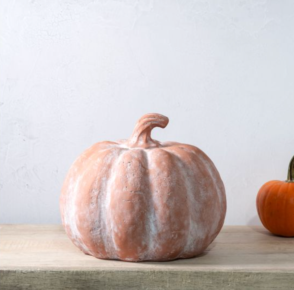 Orange Terracotta Pumpkin